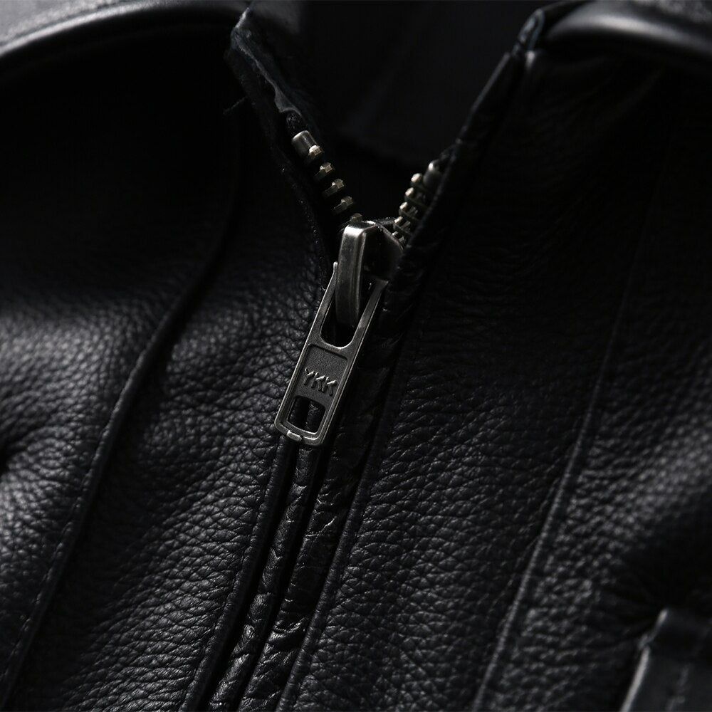 Men's leather jacket fashion 2022