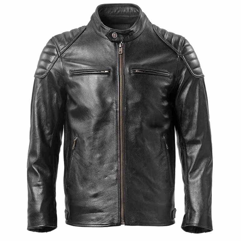 Genuine light brown leather jackets