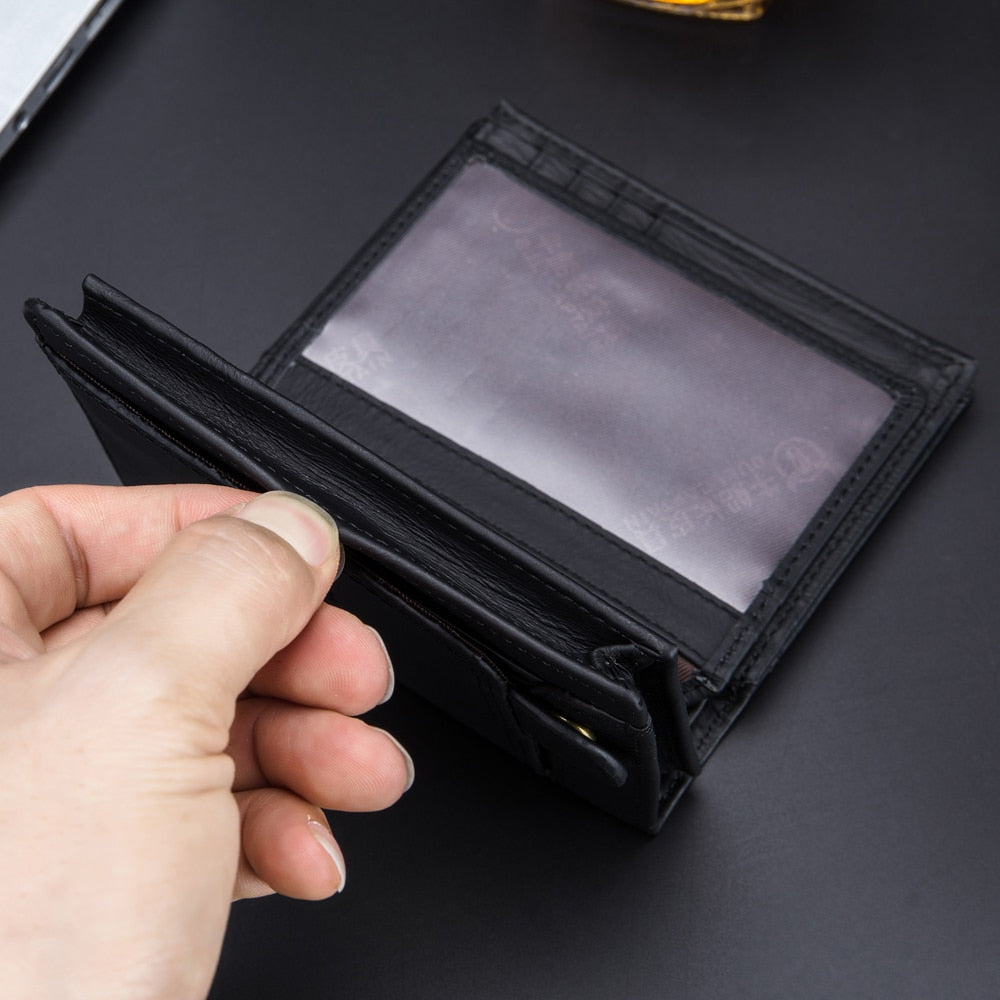 Bullcaptain Genuine Leather Fashion Wallet