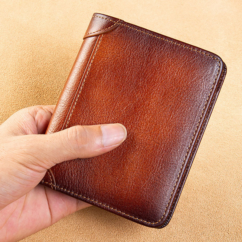 Genuine Leather Masonic Style Wallet