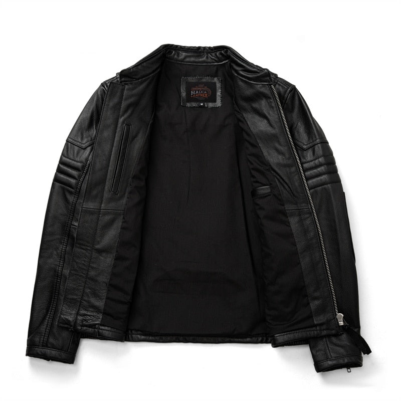 Vintage Biker Leather Jacket 2022
