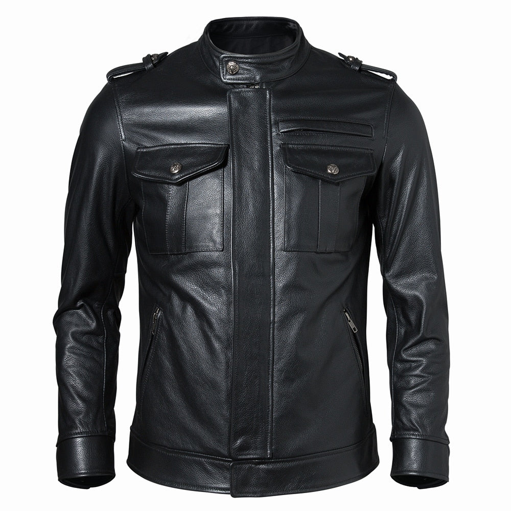 2022 Real Leather Fashion Jacket