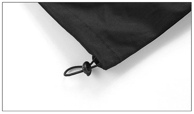 Korean fashion hooded windbreaker