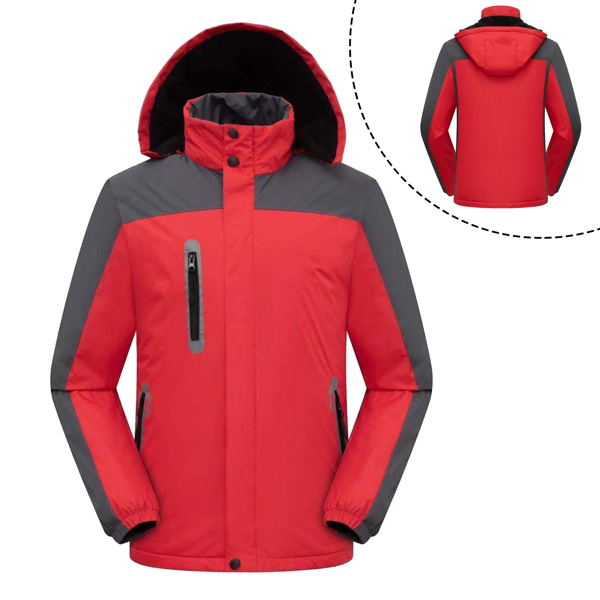 Unisex Soft Shell Windbreaker