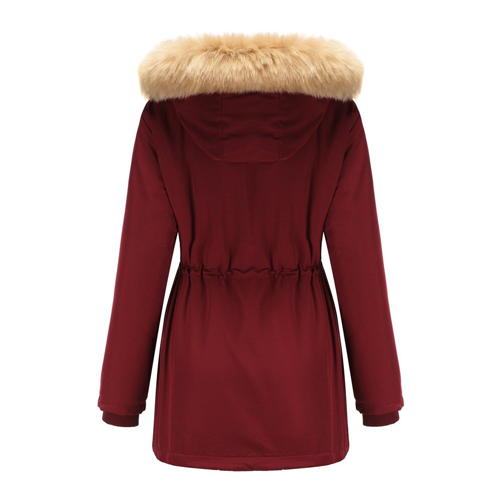 Women's winter parka coat