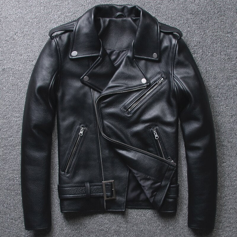 Genuine cowhide leather Ramonera jacket