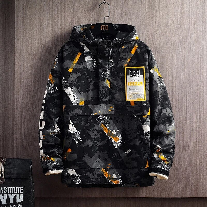 Spring-autumn windbreaker jacket