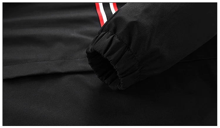 Korean fashion hooded windbreaker