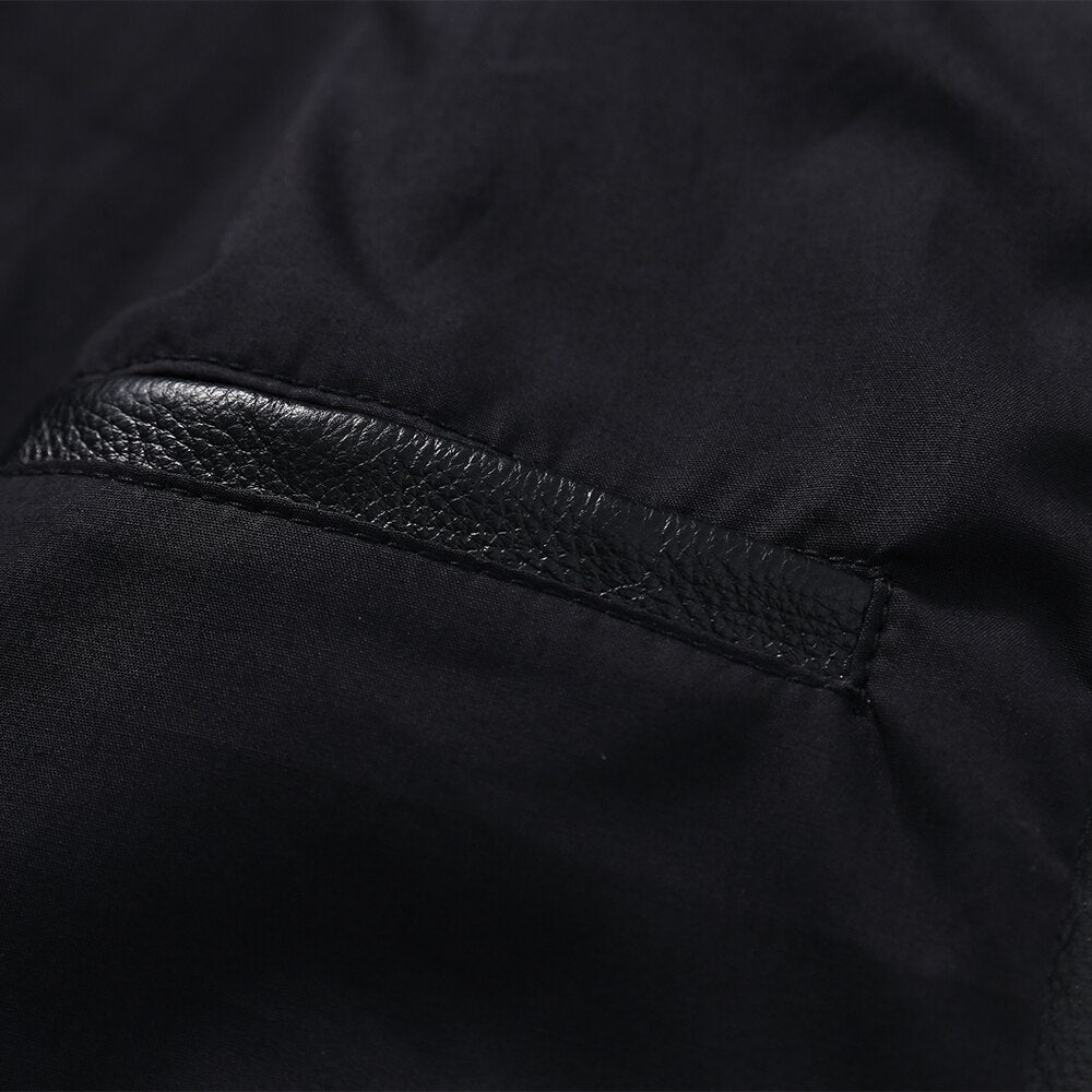Men's leather jacket fashion 2022