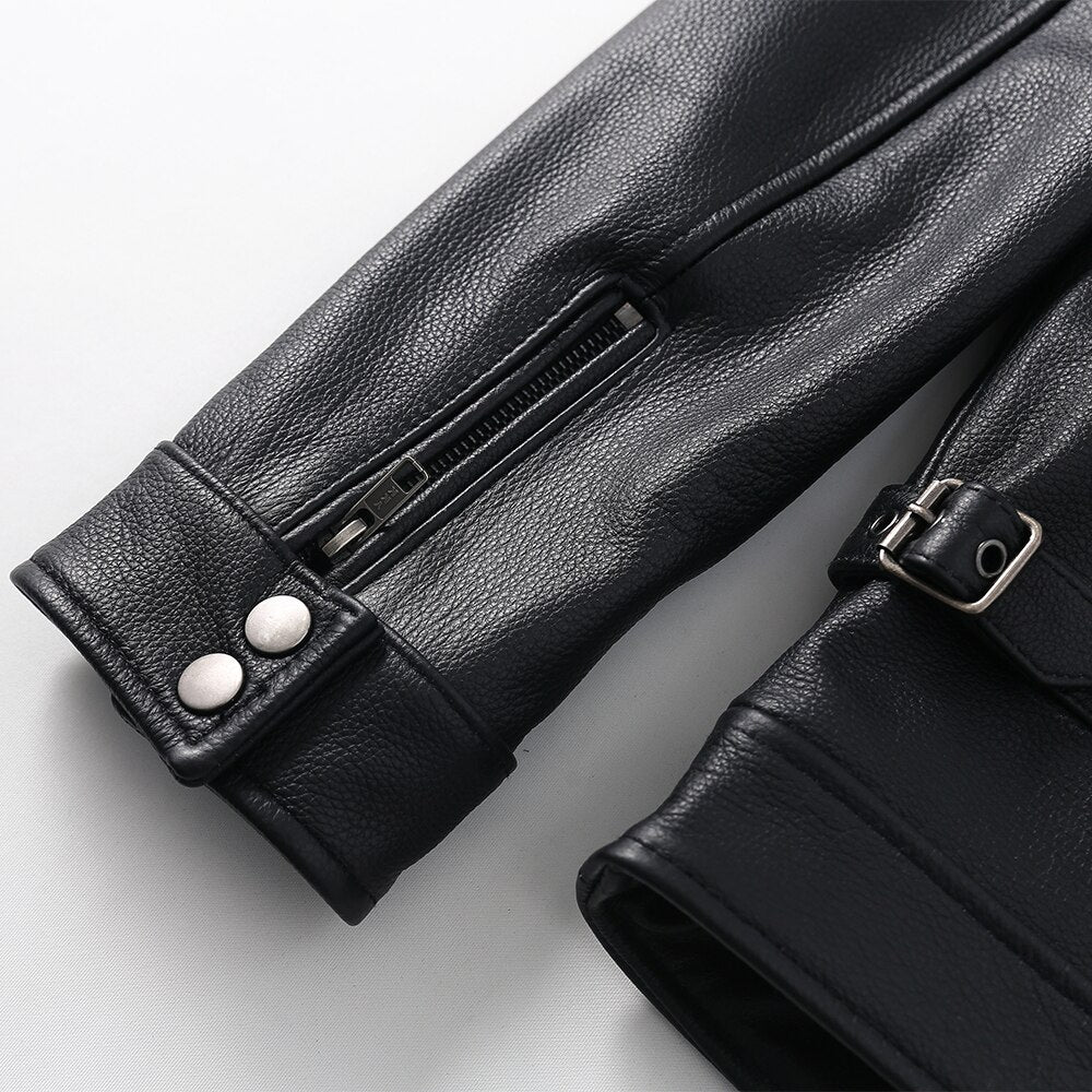 Men's leather jacket fashion 2022