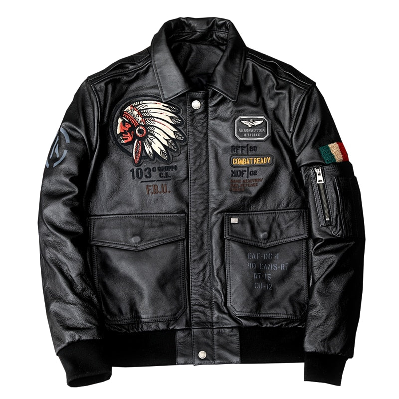 Genuine American Indian Leather Jacket