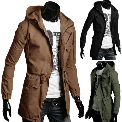 Men's casual military style jacket
