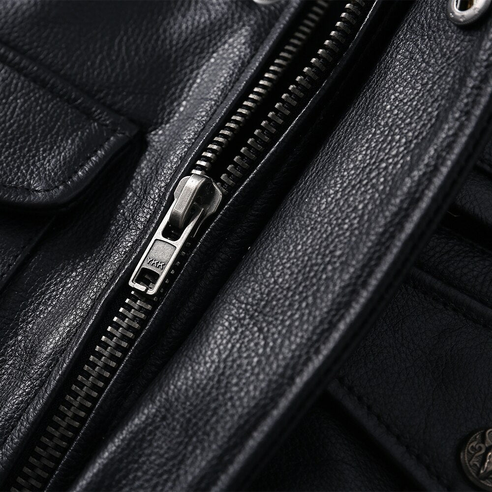 2022 Real Leather Fashion Jacket