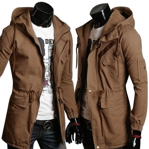 Men's casual military style jacket