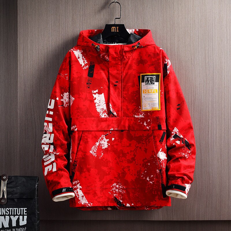 Spring-autumn windbreaker jacket