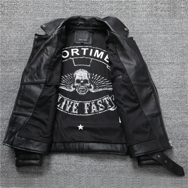 Anarchy men's leather jacket 2022