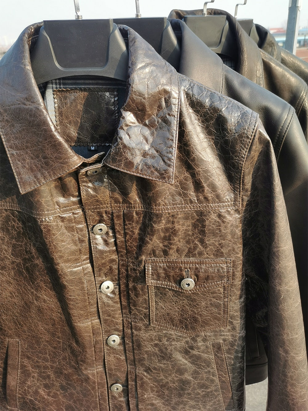Fine leather jacket 2022