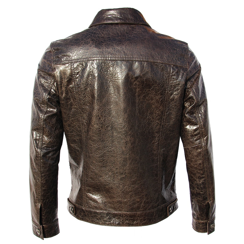 Fine leather jacket 2022