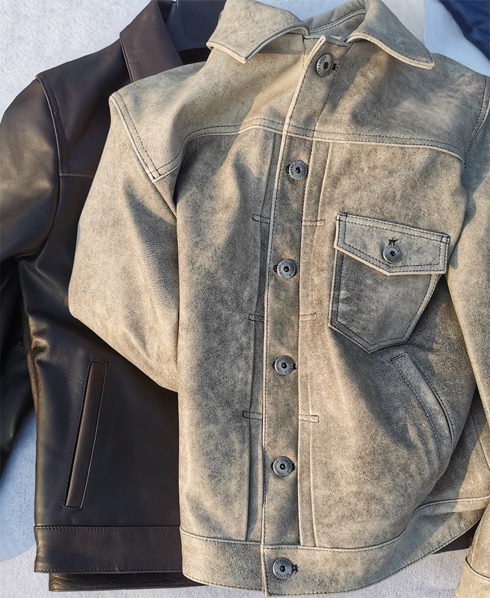 Fine leather jacket 2022
