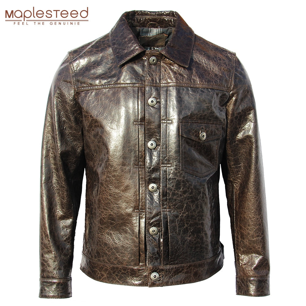 Fine leather jacket 2022