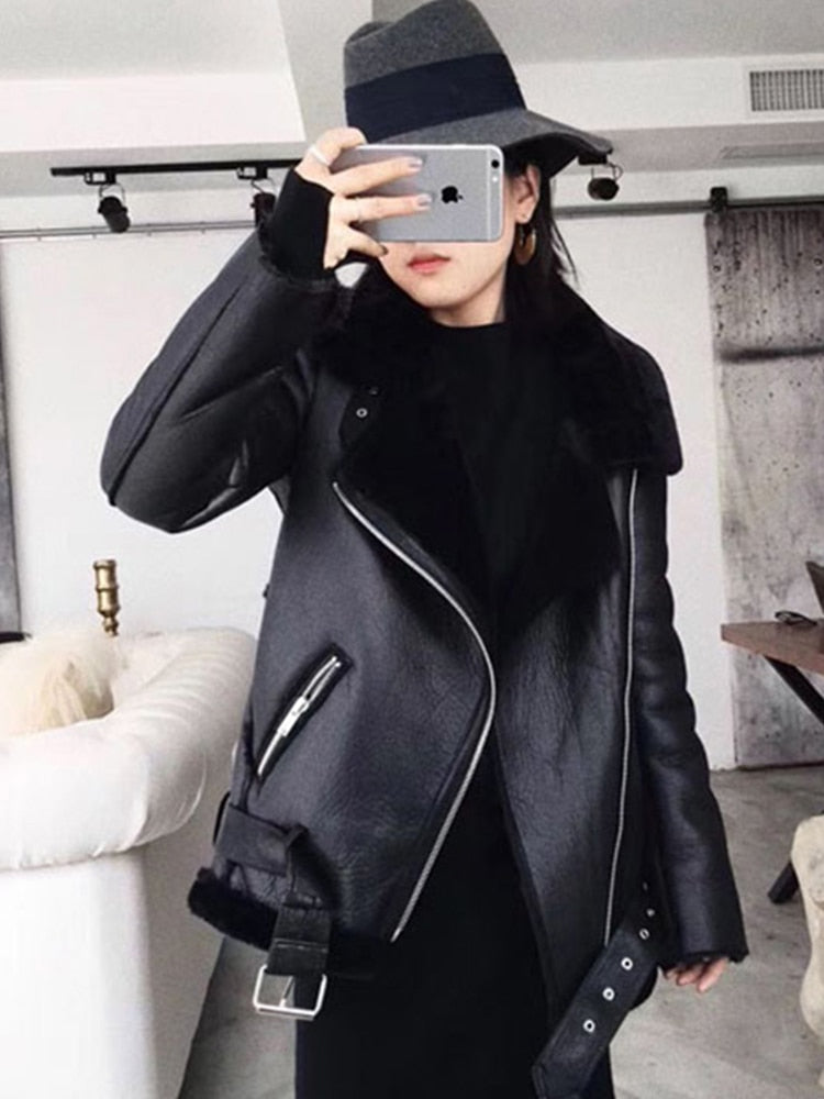 Thick fur coat for women 2022