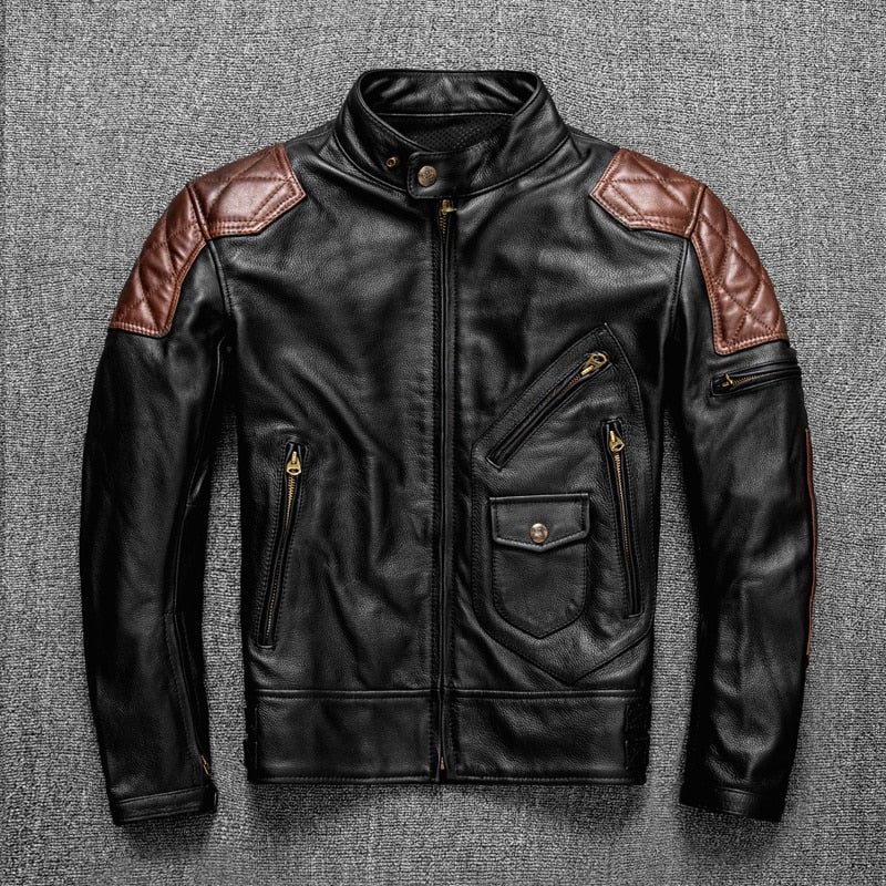 Biker leather jacket colors