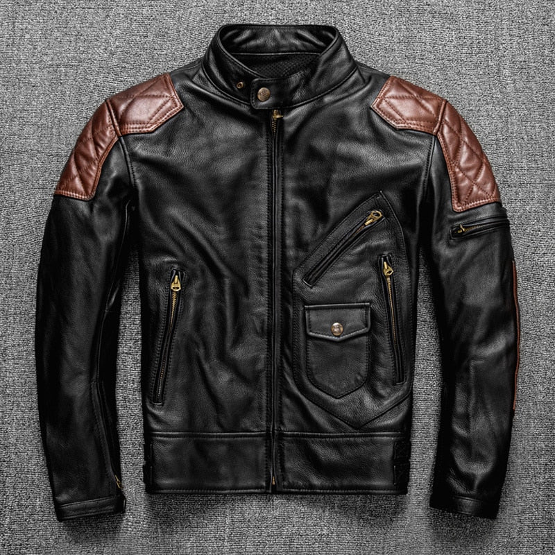 Biker leather jacket colors