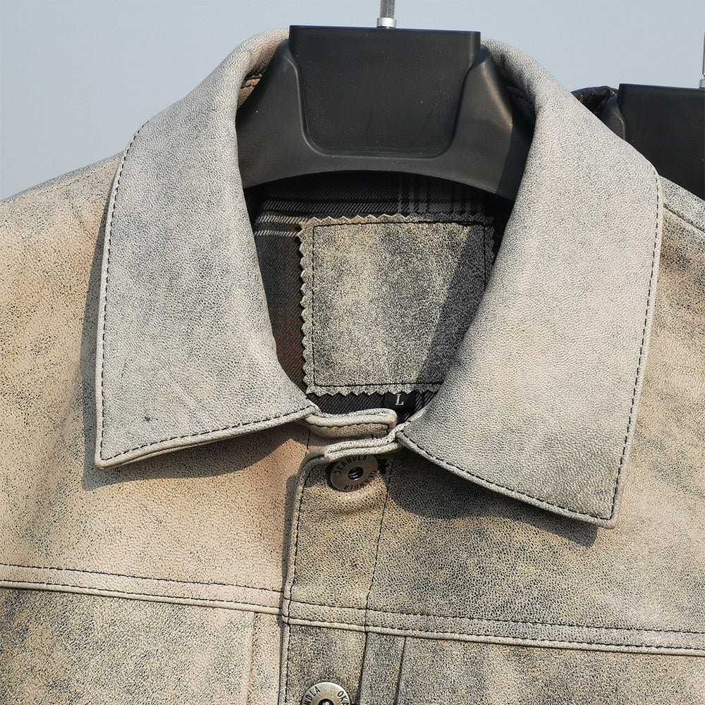 Fine leather jacket 2022