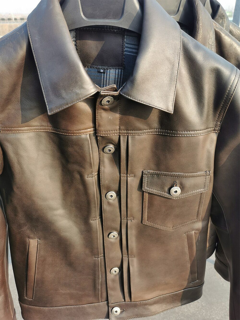 Fine leather jacket 2022