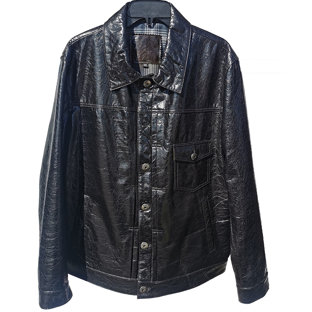 Fine leather jacket 2022