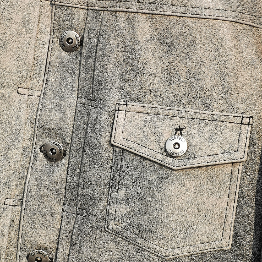 Fine leather jacket 2022