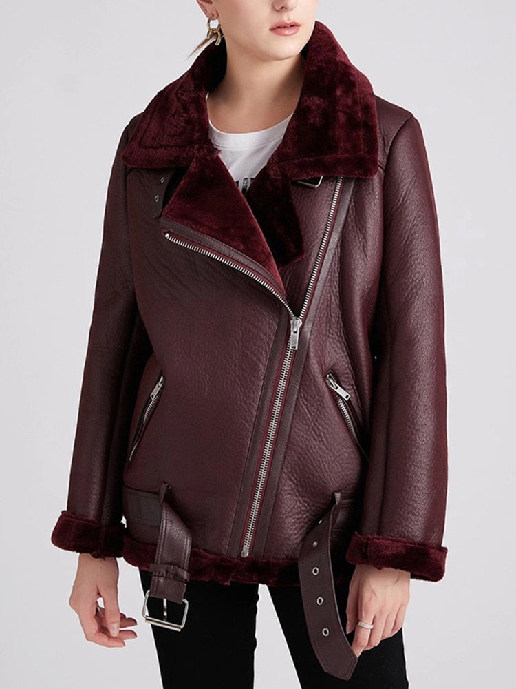 Thick fur coat for women 2022