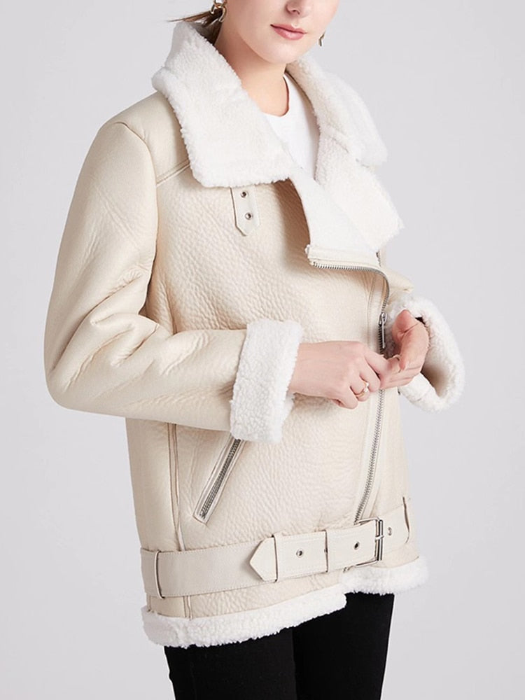 Thick fur coat for women 2022