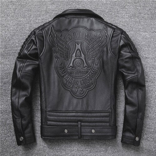 Anarchy men's leather jacket 2022