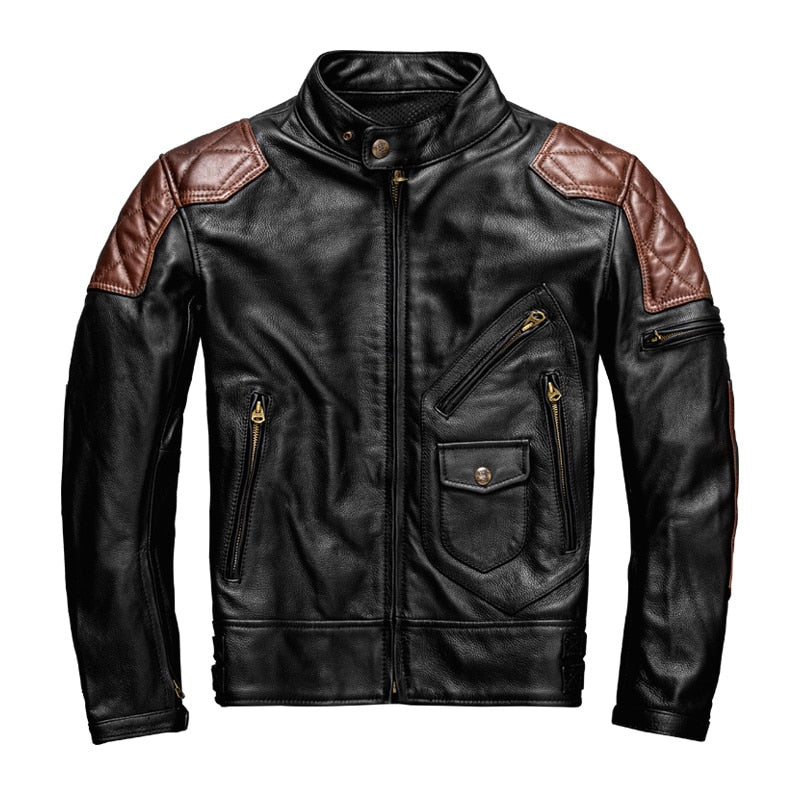 Biker leather jacket colors